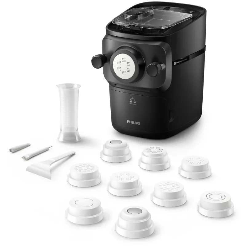 Makaronų gaminimo aparatas Philips 7000 serijos HR2665/96 — 200 W, 220–240 V, kompaktiškas metalas/plastikas, 229×327×322 mm