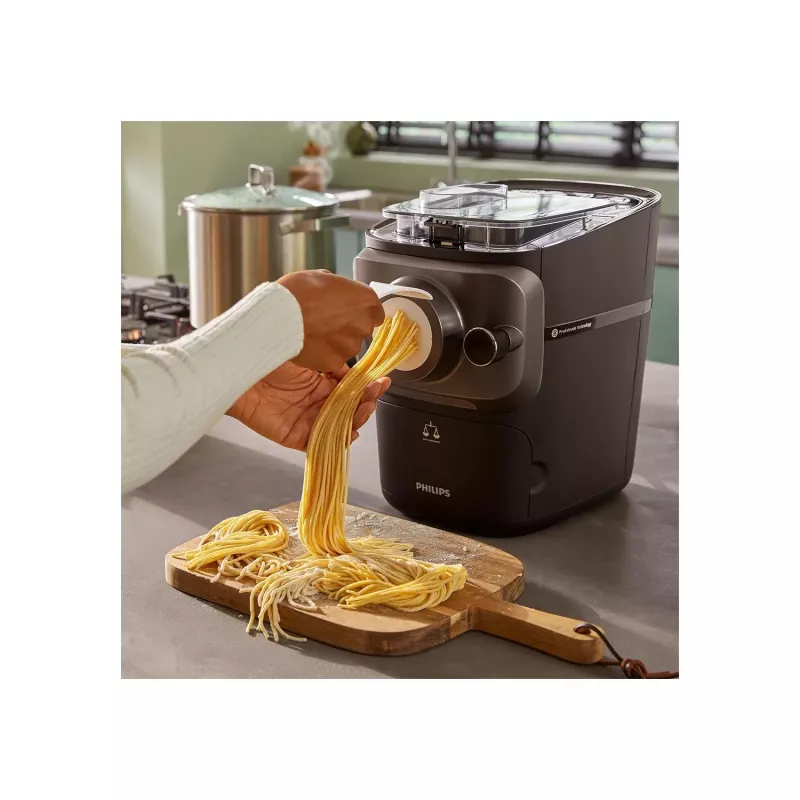 Makaronų gaminimo aparatas Philips 7000 serijos HR2665/96 — 200 W, 220–240 V, kompaktiškas metalas/plastikas, 229×327×322 mm