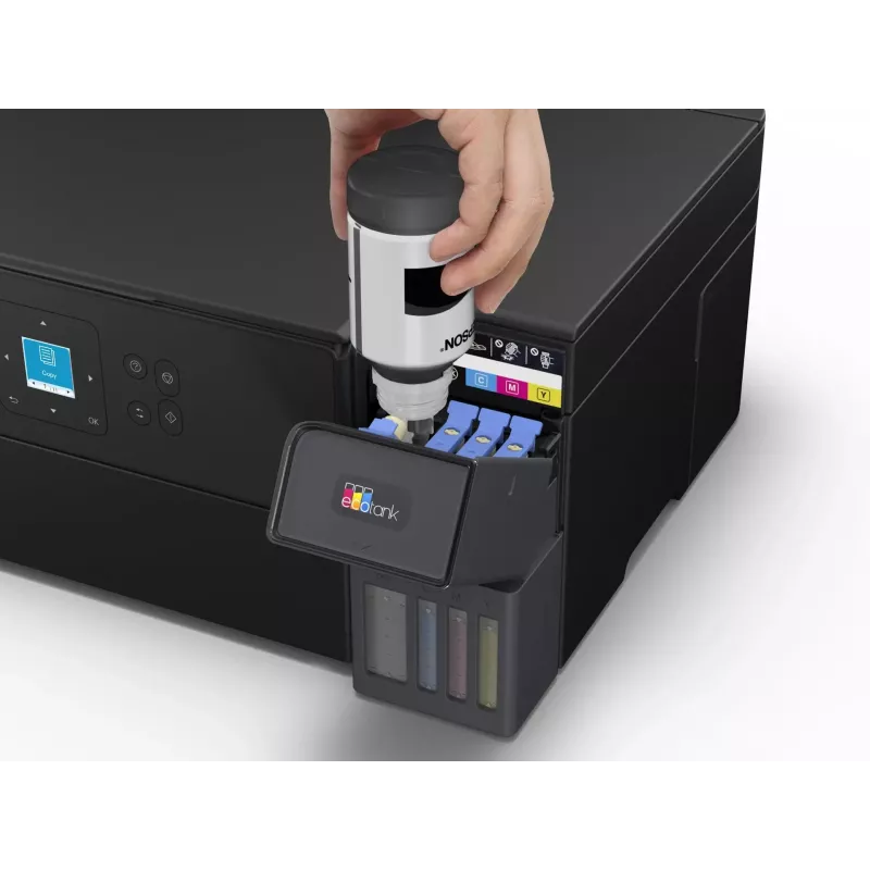 Epson EcoTank L4360 Daugiafunkcis Rašalinis Spausdintuvas – Spalvotas A4, 4800×1200 DPI, Wi‑Fi, Dvipusis Spausdinimas