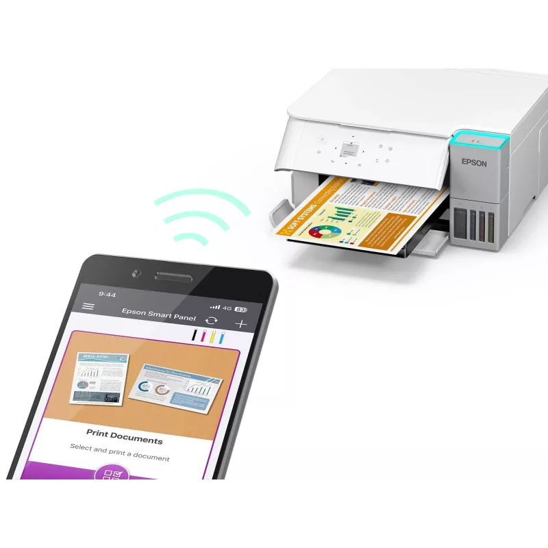 Daugiafunkcis rašalinis spausdintuvas Epson EcoTank L4366 – A4, 4800 x 1200 DPI, 33 ppm, Wi‑Fi, Ethernet, dvipusis spausdinimas
