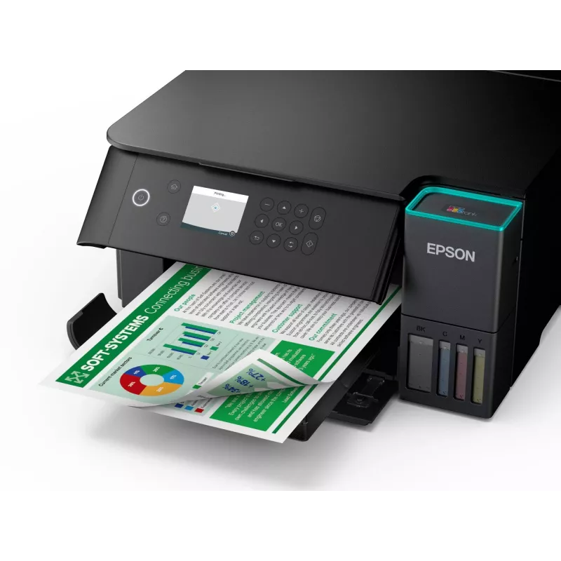 Daugiafunkcis rašalinis spausdintuvas Epson EcoTank L6360 – Spalvotas, A4, 4800x1200 DPI, 35 ppm, Wi‑Fi, Duplex