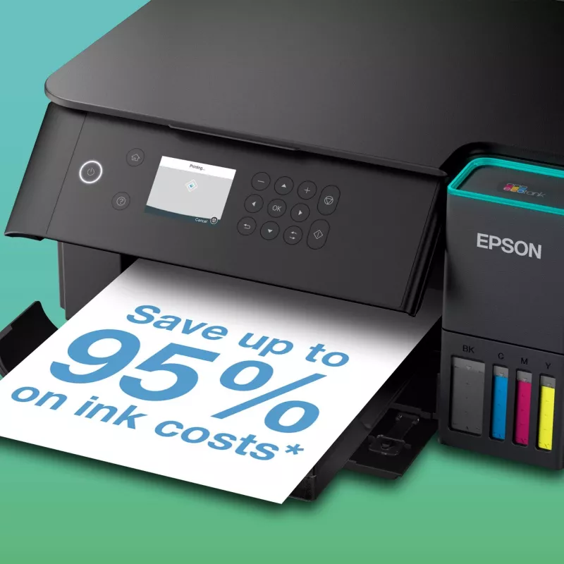 Daugiafunkcis rašalinis spausdintuvas Epson EcoTank L6360 – Spalvotas, A4, 4800x1200 DPI, 35 ppm, Wi‑Fi, Duplex