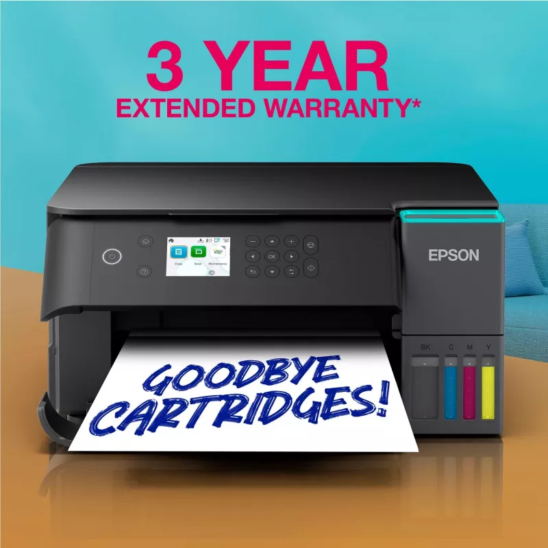 Daugiafunkcis rašalinis spausdintuvas Epson EcoTank L6360 – Spalvotas, A4, 4800x1200 DPI, 35 ppm, Wi‑Fi, Duplex