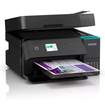 Daugiafunkcis rašalinis spausdintuvas Epson EcoTank L6370 — spalvotas, A4, 4800x1200 DPI, Wi‑Fi, Ethernet