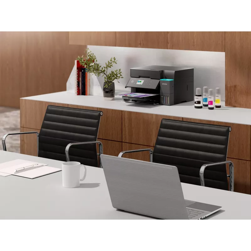 Daugiafunkcis rašalinis spausdintuvas Epson EcoTank L6370 — spalvotas, A4, 4800x1200 DPI, Wi‑Fi, Ethernet