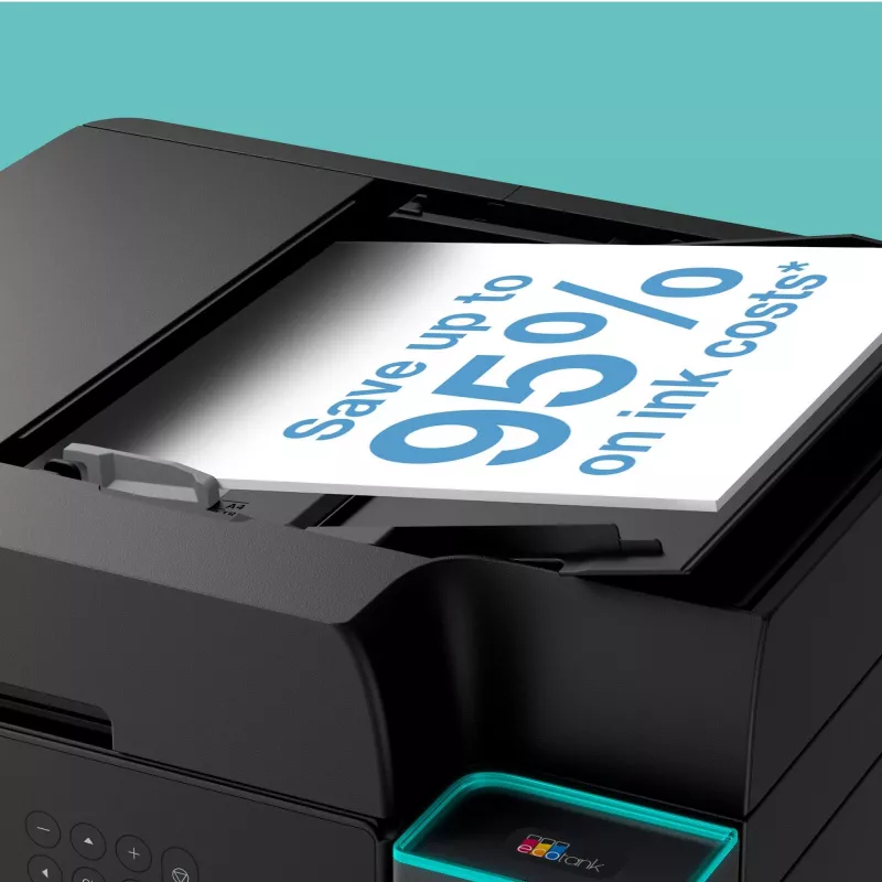 Daugiafunkcis rašalinis spausdintuvas Epson EcoTank L6370 — spalvotas, A4, 4800x1200 DPI, Wi‑Fi, Ethernet