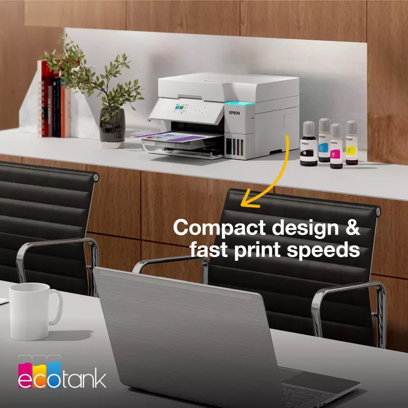 Daugiafunkcis rašalinis spausdintuvas Epson EcoTank L6376 – spalvotas, A4, 4800 x 1200 DPI, 35 ppm, Wi‑Fi, Ethernet, dvipusis