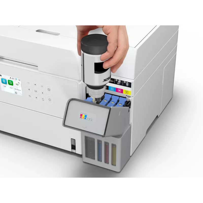 Daugiafunkcis rašalinis spausdintuvas Epson EcoTank L6376 – spalvotas, A4, 4800 x 1200 DPI, 35 ppm, Wi‑Fi, Ethernet, dvipusis