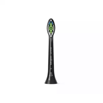 Philips Optimal White HX6068/88 šepetėlių galvutės 8 vnt. juodos