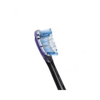 Philips Premium Gum Care HX9052/88 2 vnt. šepetėlių antgaliai, juodi, minkšti, 62000 judesių per minutę