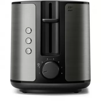 Philips Viva Collection HD2651/80 skrudintuvas 2 griežinėliai 1050 W titano spalva