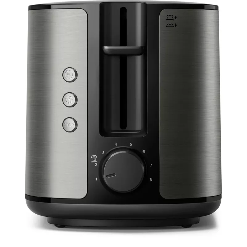Philips Viva Collection HD2651/80 skrudintuvas 2 griežinėliai 1050 W titano spalva