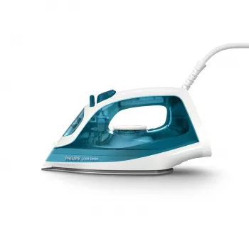 Philips 2000 serijos DST2020/90 garinis lygintuvas, keraminis padas, 2000 W, žydros spalvos