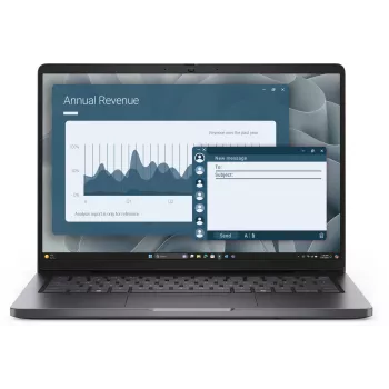 Nešiojamas kompiuteris DELL Pro 14 PC14255 AMD Ryzen™ 5 220 35,6 cm (14 col.) Full HD+ 16 GB DDR5-SDRAM 512 GB SSD Wi-Fi 6E (802.11ax) Windows 11 Pro Juodas