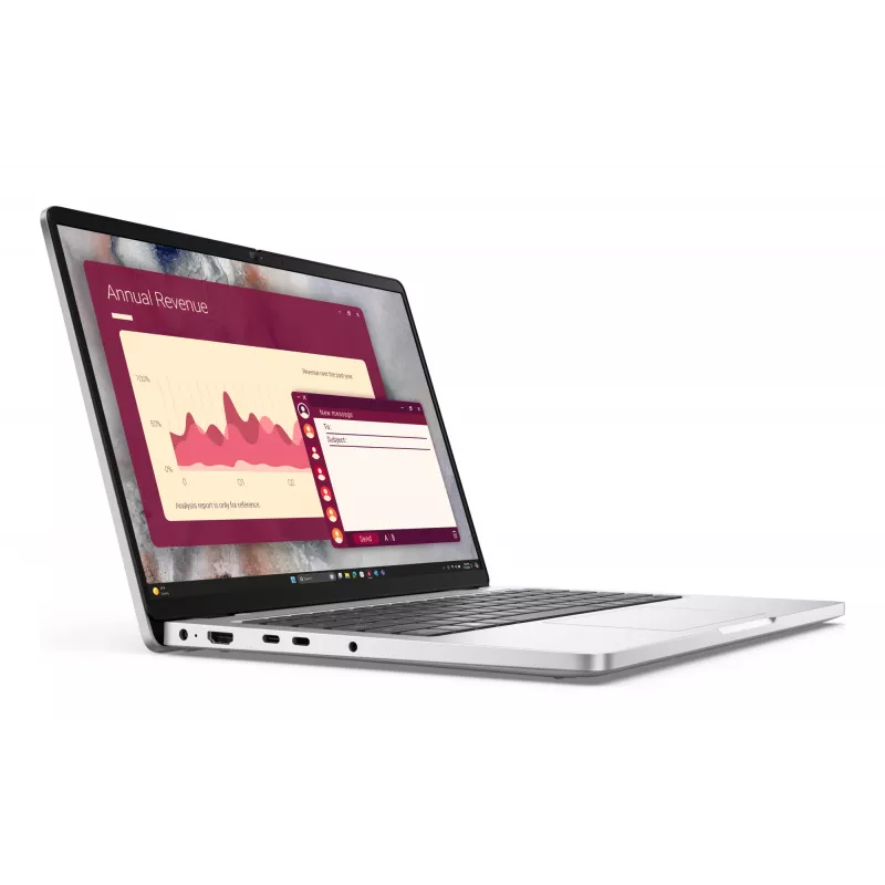 Nešiojamas kompiuteris DELL Pro 14 PC14250 Intel Core Ultra 7 255U 35,6 cm (14 inch) Full HD+ 32 GB DDR5-SDRAM 512 GB SSD Wi-Fi 6E Windows 11 Pro Platinum