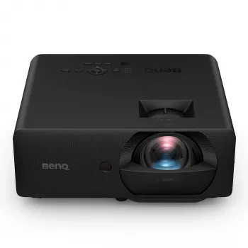 Trumpo fokusavimo projektorius BenQ LH830ST — DLP, UHD 4K (3840x2160), 4000 ANSI liumenų, lazerinis, fiksuotas priartinimas, 16:9, juodas