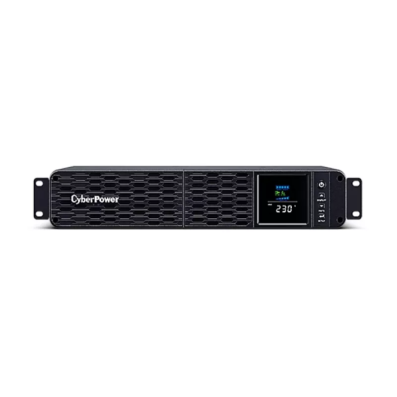 Nepertraukiamo maitinimo šaltinis CYBERPOWER CP2000EIPFCRM2U 2 kVA / 1200 W, 8 AC lizdų, stelažinis, sandarus švino-rūgštinis akumuliatorius