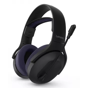 Lenovo Legion H410 belaidės ausinės žaidimams USB Type-C Bluetooth juodos, violetinės