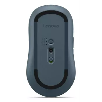 Belaidė ambidekstrinė optinė Bluetooth pelė Lenovo Yoga – 4000 DPI, 8 mygtukai, ratukas, maitinama baterija, žalsvai mėlyna