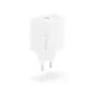 Lenovo G0A6065WEU universalus mobiliųjų įrenginių kroviklis, 65 W, 2x USB-C, GaN, baltas