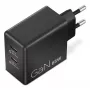 Mobiliojo įrenginio įkroviklis Lenovo G0A6065BEU — universalus vidinis AC įkroviklis, 2× USB-C, 100–240 V, 1,5 m laidas, juodas