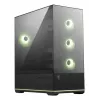PC korpusas MSI MAG PANO 110R PZ Midi Tower – grūdintas stiklas, ATX, 3x120mm priekiniai ventiliatoriai, USB-C, palaiko 360mm radiatorių