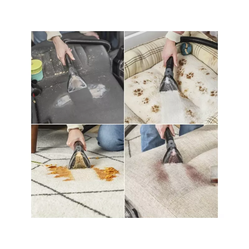 Bissell SpotClean C9 Select nešiojamas kilimų valiklis, rankinis, juodas, permatomas