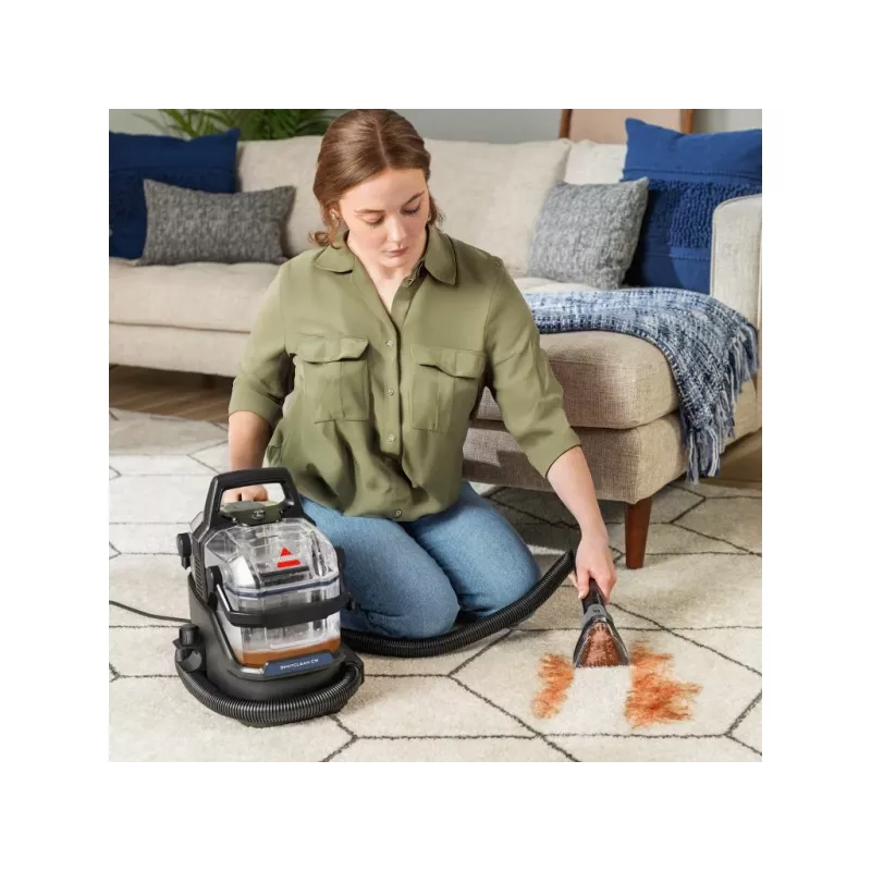 Bissell SpotClean C9 Select nešiojamas kilimų valiklis, rankinis, juodas, permatomas