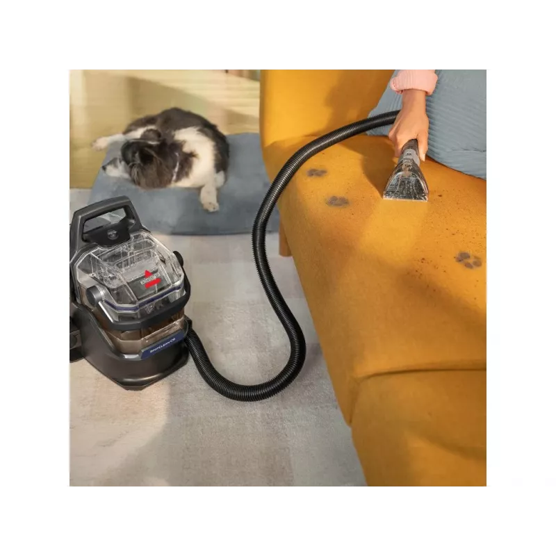 Bissell SpotClean C9 Select nešiojamas kilimų valiklis, rankinis, juodas, permatomas