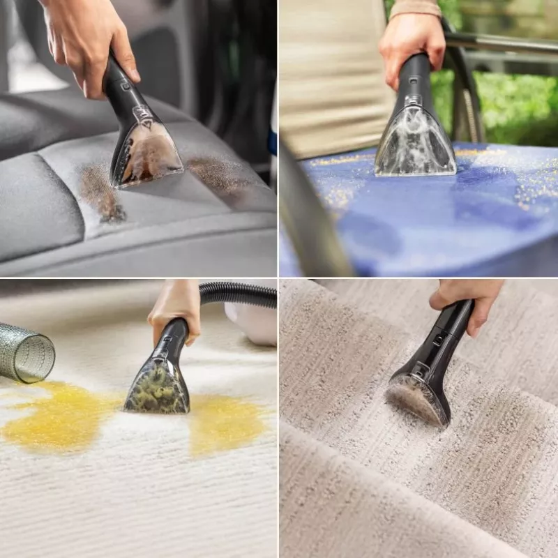 Bissell SpotClean Mini Cordless nešiojamas kilimų valiklis, rankinis, juodas, mėlynas
