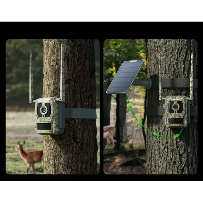Lauko stebėjimo kamera Reolink Camovue Talon S130 4G LTE, 8 MP, 3840×2160, 95° H × 50.2° V, IP67, įkraunama USB‑C, lauko