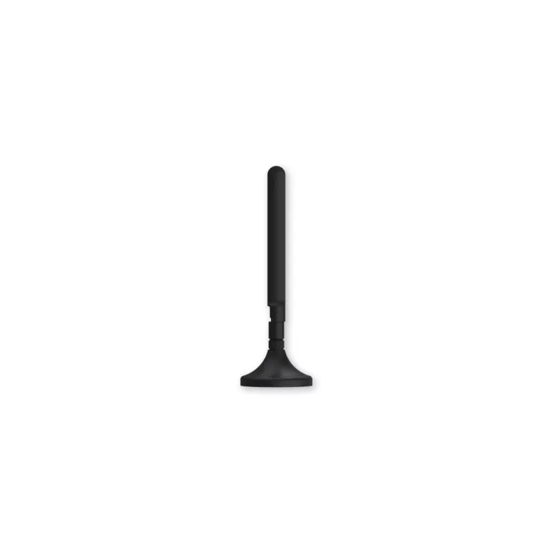 Kryptinė antena TELTONIKA 5G Mobile Magnetic SMA Antenna 3.6 dBi, 0.617-0.96 / 1.4-2.69 / 3.3-5.9 GHz, SMA vyriška