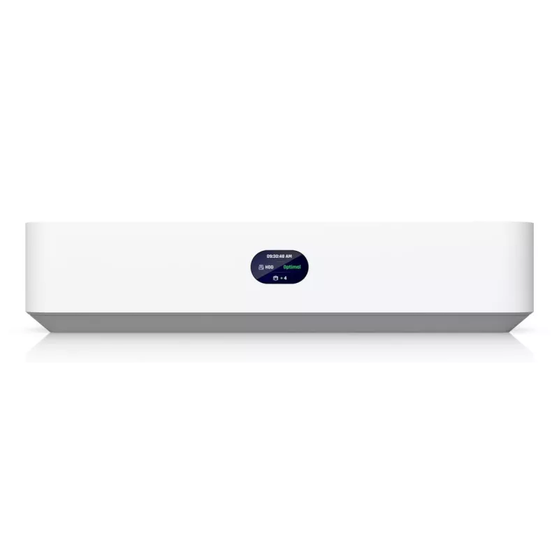Tinklinis vaizdo registratorius UBIQUITI UNVR-Instant, 4K, 1,7 GHz, 6 PoE prievadų, 7 RJ-45, 1×3,5 colio HDD, HDMI