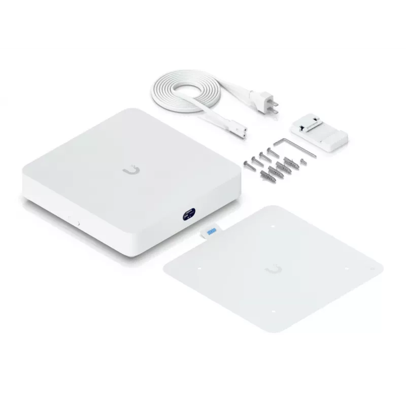 Tinklinis vaizdo registratorius UBIQUITI UNVR-Instant, 4K, 1,7 GHz, 6 PoE prievadų, 7 RJ-45, 1×3,5 colio HDD, HDMI