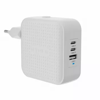 TARGUS HyperJuice 70W USB-C GaN kelioninis įkroviklis (3C+1A) - Baltas
