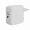 TARGUS HyperJuice 70W USB-C GaN kelioninis įkroviklis (3C+1A) - Baltas