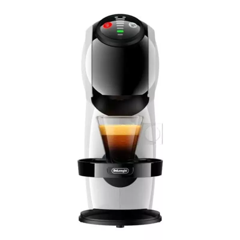 Kapsulinis kavos aparatas De'Longhi EDG226.W — 0,8 L vandens talpa, 15 barų slėgis, 1400 W, baltas
