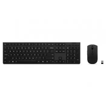 Lenovo 4X31R64357 belaidė klaviatūra su pele RF Wireless + Bluetooth QWERTY Nordic pilka