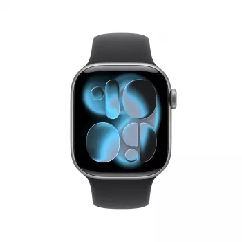 Išmanusis laikrodis Apple Watch Series 11 GPS + Cellular 42mm Space Grey Aluminium Black Sport Band M/L