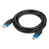 HDMI kabelis LANBERG CA-HDMI-30CC-0030-BK 3 m HDMI Type A Kištukas–Kištukas 48 Gbit/s HDMI 2.1