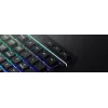 Pilno dydžio laidinė žaidimų klaviatūra Genesis Rhod 530, USB, QWERTY US, membraninė, RGB apšvietimas, 114 klavišų, 1,8 m laidas, juoda