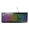 Pilno dydžio laidinė žaidimų klaviatūra Genesis Rhod 530, USB, QWERTY US, membraninė, RGB apšvietimas, 114 klavišų, 1,8 m laidas, juoda