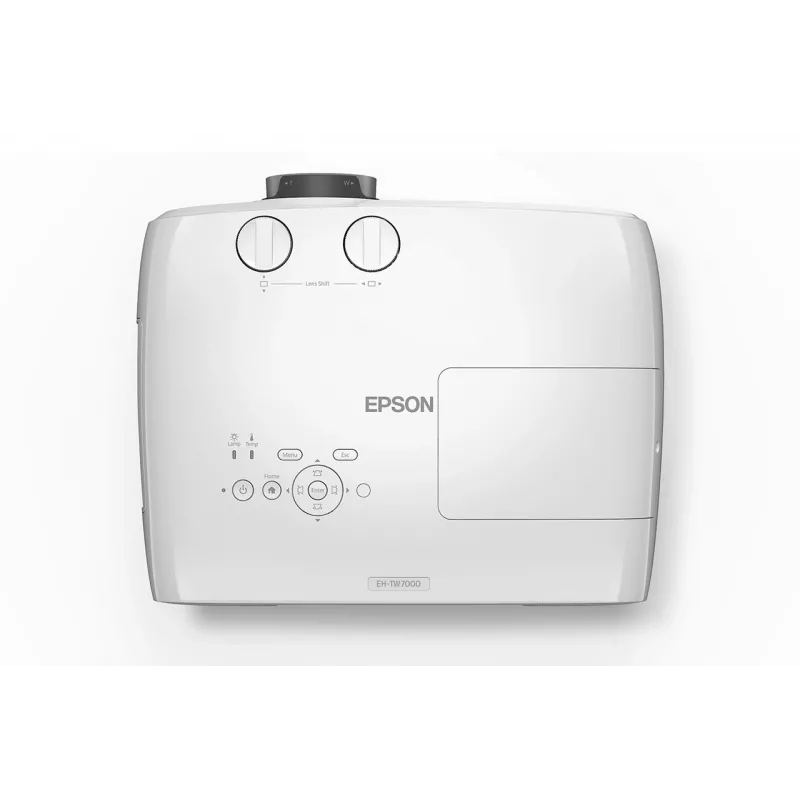 Projektorius Epson EH-TW7000 standartinio fokusavimo 3000 ANSI liumenų 3LCD UHD 4K (3840x2160) 3D baltas