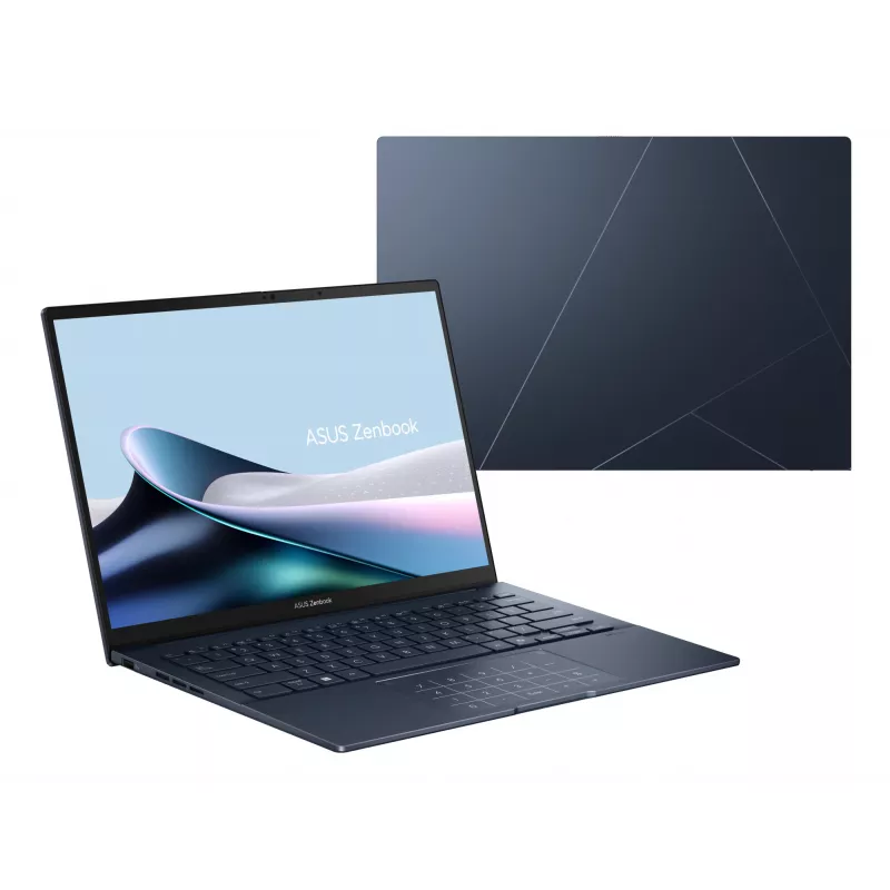 Nešiojamas kompiuteris ASUS Zenbook 14 OLED UX3405CA-PZ217W, Intel Core Ultra 7 255H, 35,6 cm (14 inch) jutiklinis WUXGA OLED, 32 GB LPDDR5x, 1 TB SSD, Wi-Fi 7, Windows 11 Home, mėlynas