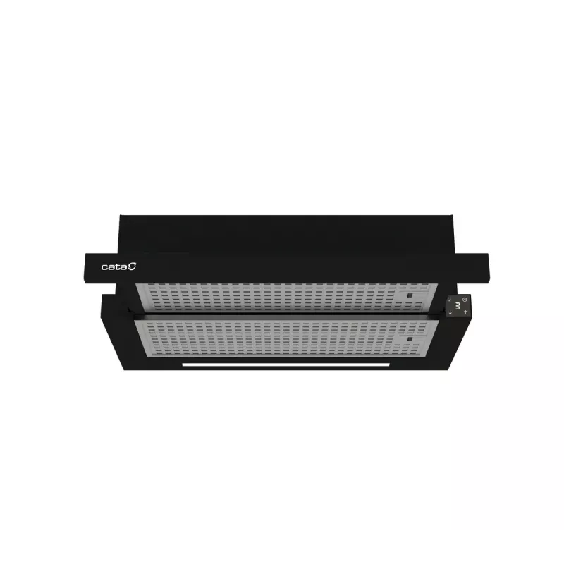 CATA TFH 6430 GBK pusiau įmontuojamas ištraukiamas gartraukis, 391,5 m³/h, juodas