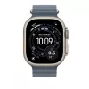 Apple Natural Titanium Finish MGCC4ZM/A mėlynas fluoroelastomerinis dirželis 49 mm
