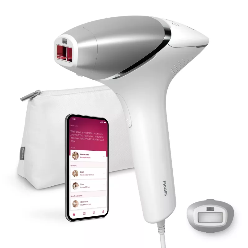 Philips Lumea Prestige IPL 8000 Series BRI940/00 – plaukų šalinimo prietaisas su SenseIQ technologija