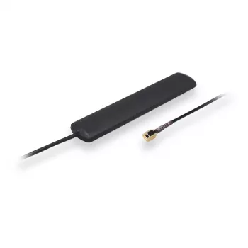 Tinklo antena TELTONIKA PR1AS420 — 2 dBi, 0,824–0,96 / 1,71–2,17 GHz, 50 Ω, SMA vyriška, linijinė, juoda