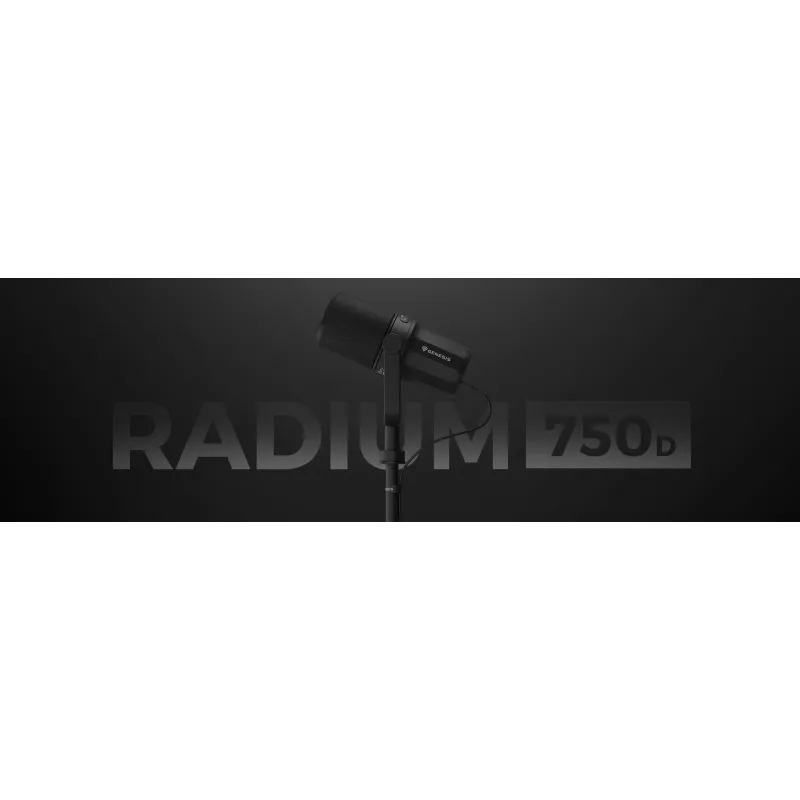 Stalinis dinaminis mikrofonas GENESIS RADIUM 750D