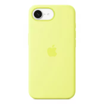 Apple Silikoninis Dėklas MGYW4ZM/A Geltonas iPhone 16e 15,5 cm (6,1 inch)